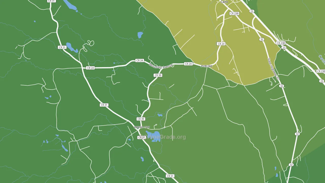 Purling, NY Map of Murder Rates