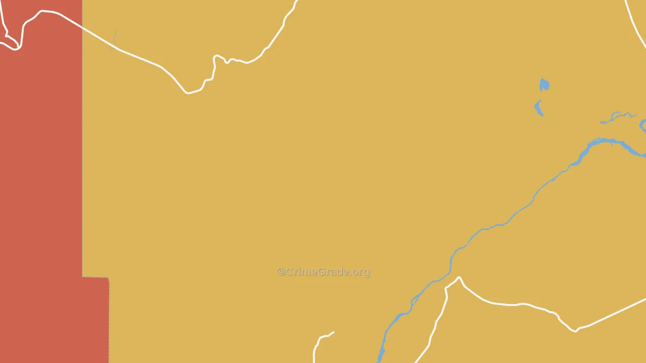 Radium, CO Map of Murder Rates