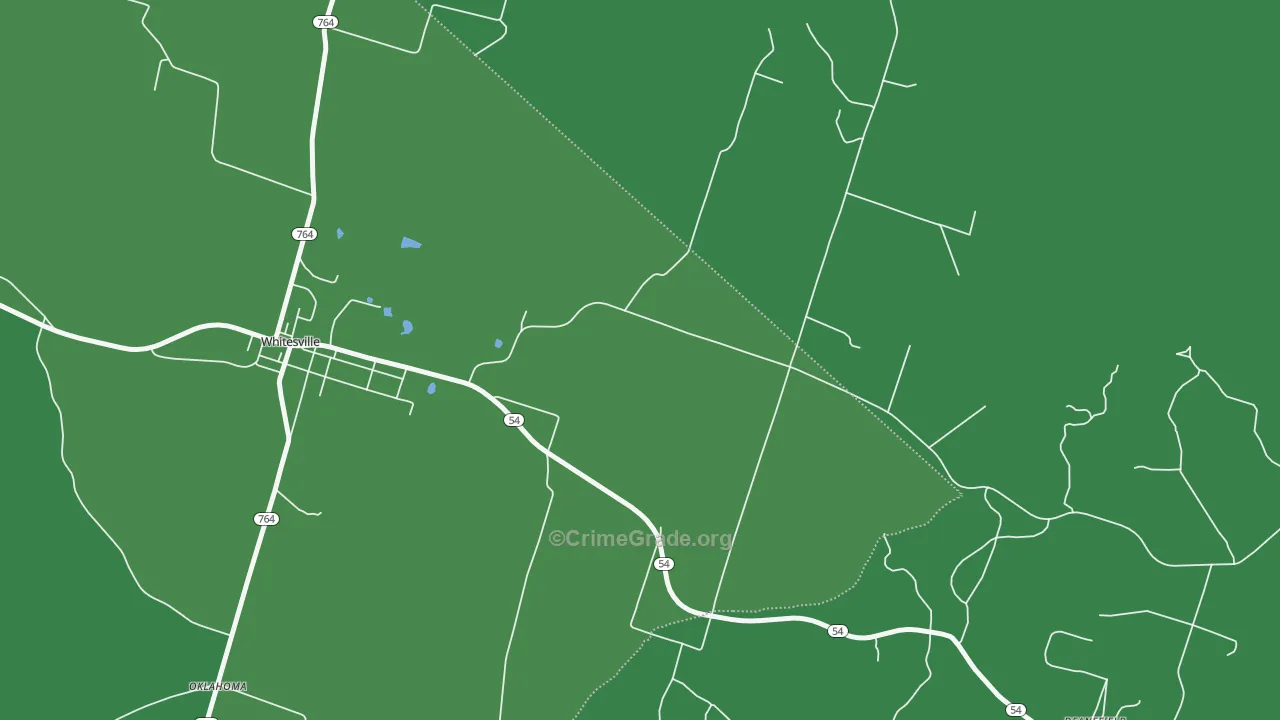 Ralph, KY Map of Murder Rates