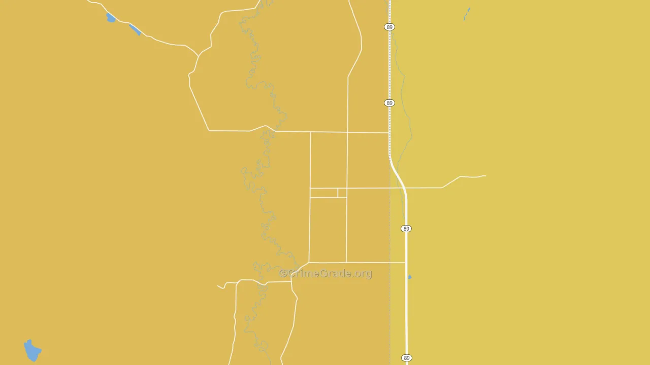 Raymond, ID Map of Murder Rates