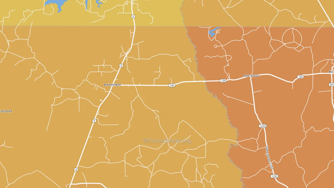 Readheimer, LA Map of Murder Rates