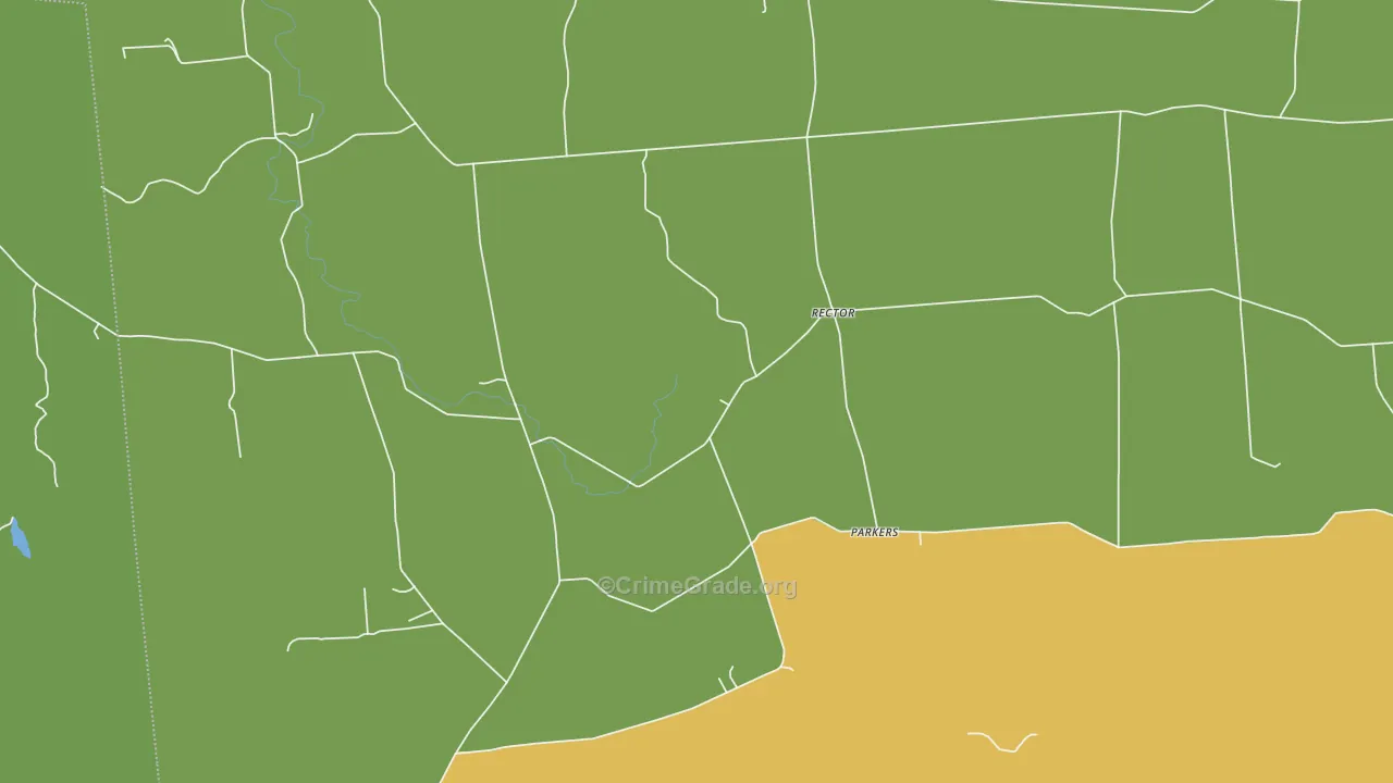 Rector, NY Map of Murder Rates