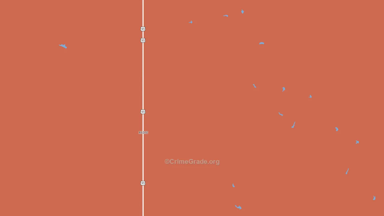 Redig, SD Map of Murder Rates