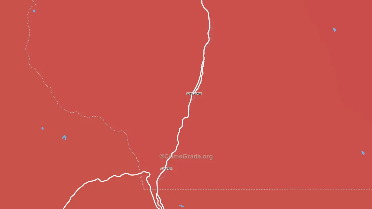 Redstone, CO Map of Murder Rates