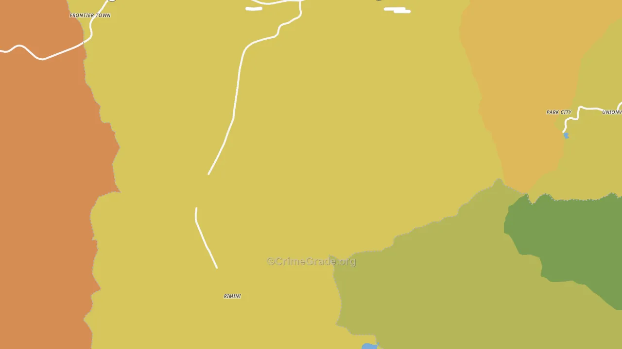Rimini, MT Map of Murder Rates