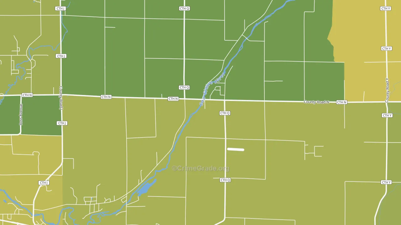 Ringle, WI Map of Murder Rates