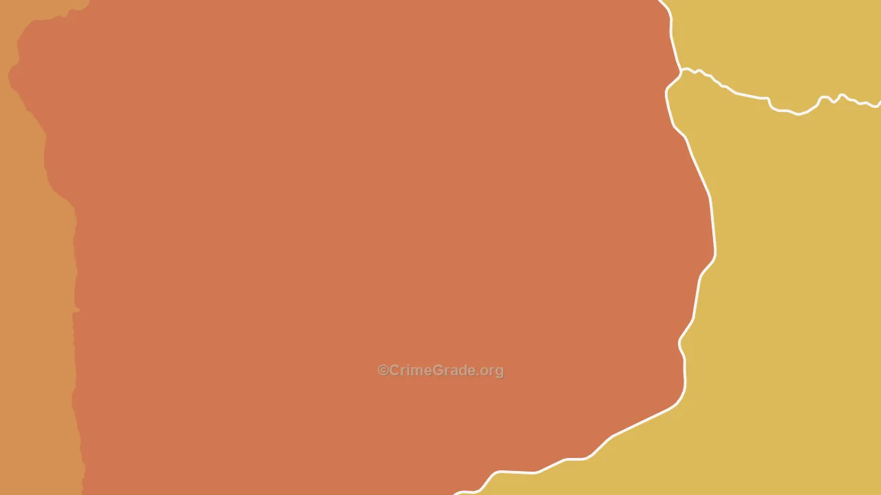 Ritter, OR Map of Murder Rates