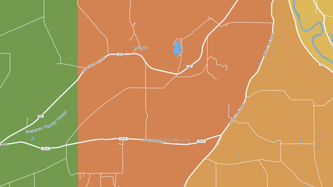 Rockville, NY Map of Murder Rates