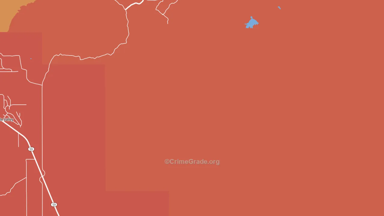 Rockville, UT Map of Murder Rates
