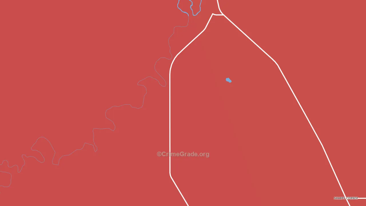 Rockyford, SD Map of Murder Rates