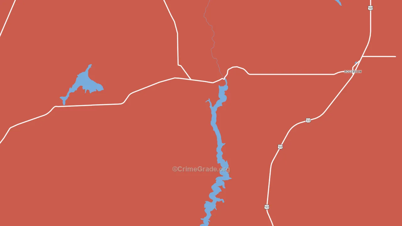 Rogerson, ID Map of Murder Rates