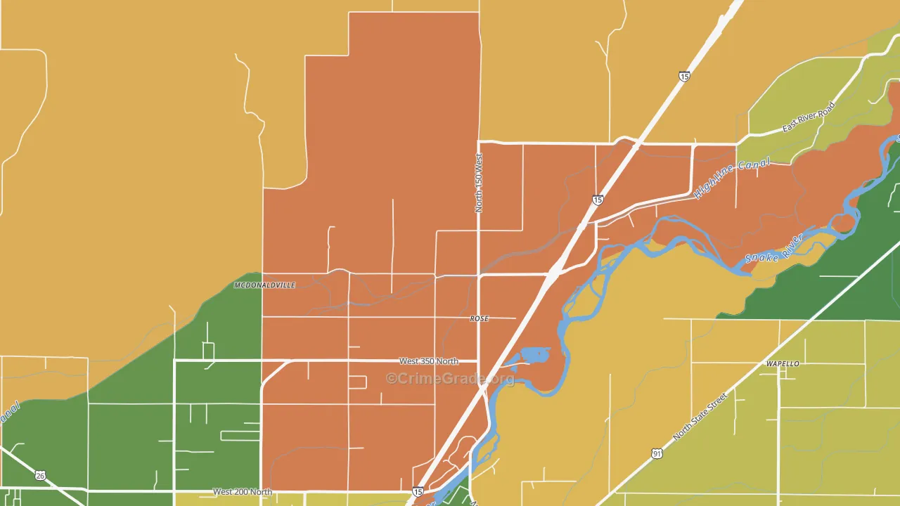 Rose, ID Map of Murder Rates