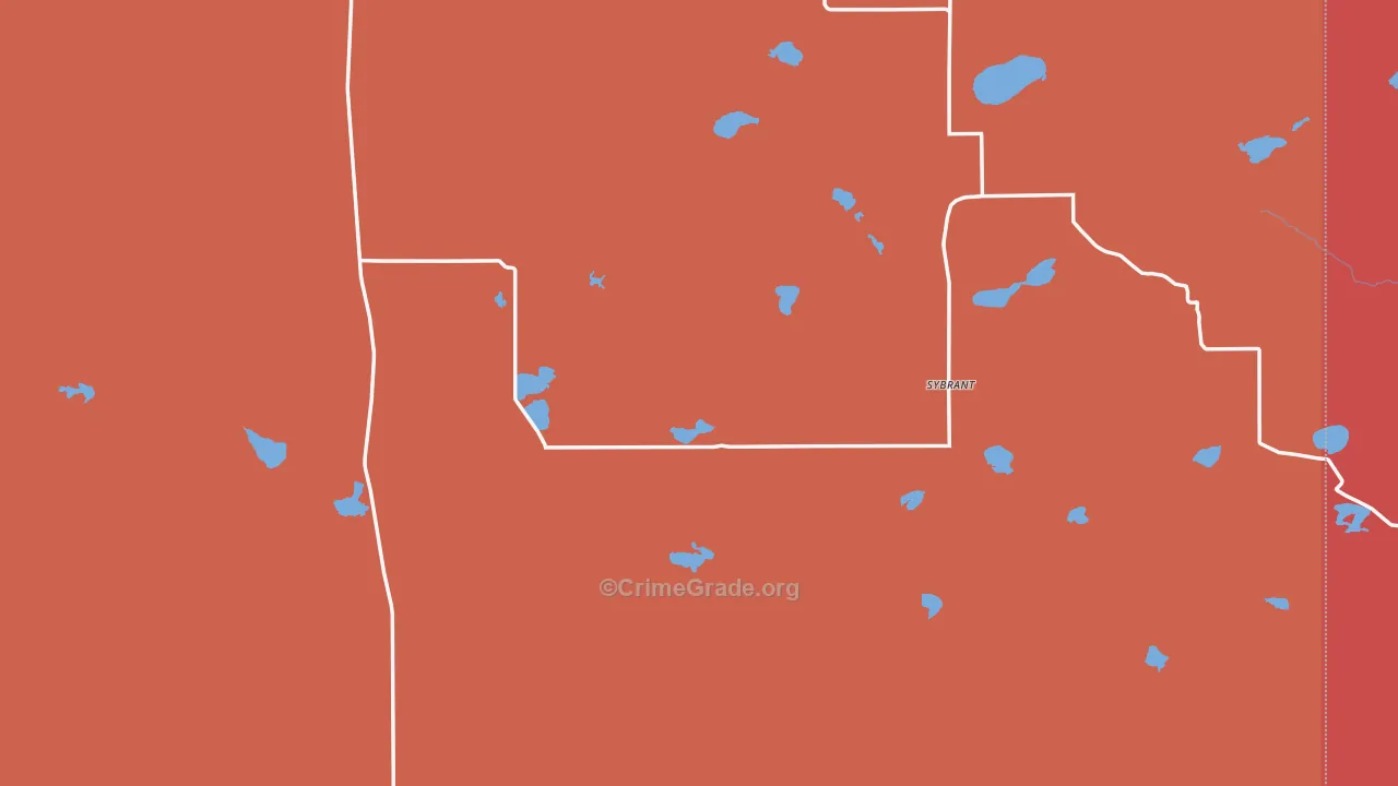 Rose, NE Map of Murder Rates