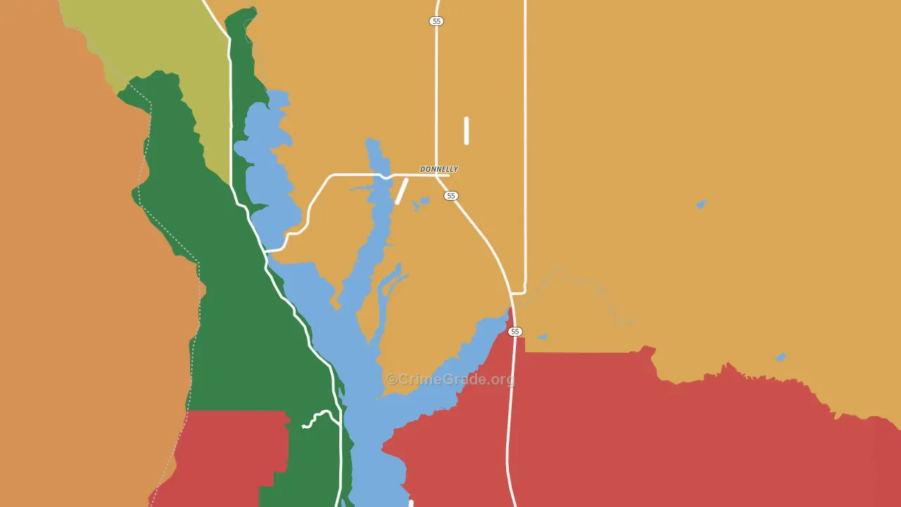 Roseberry, ID Map of Murder Rates