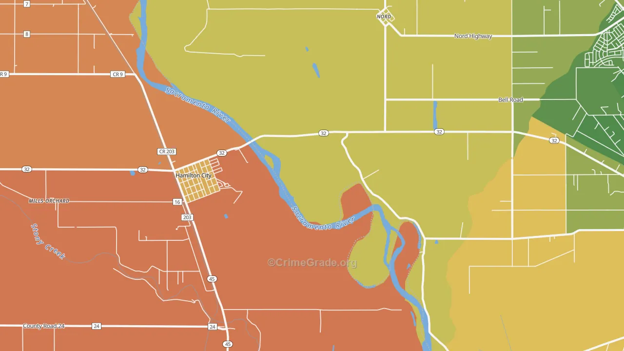 Rotavele, CA Map of Murder Rates