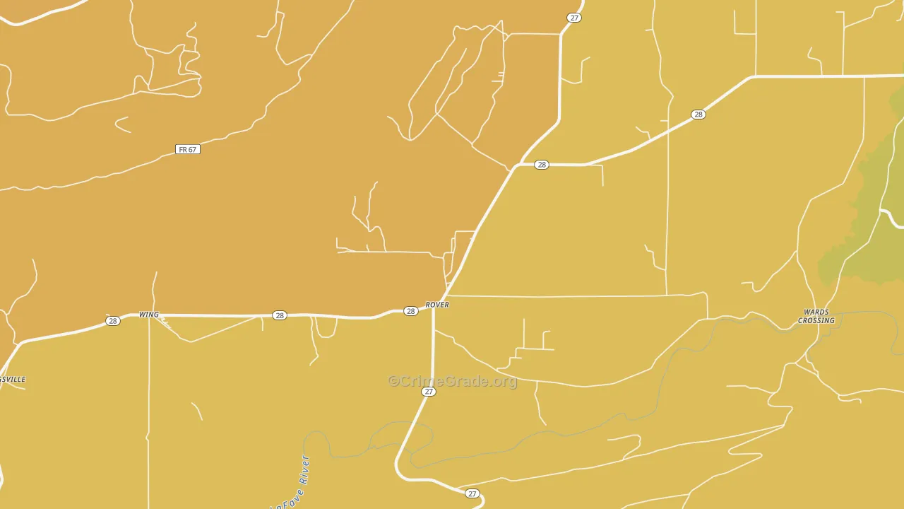 Rover, AR Map of Murder Rates