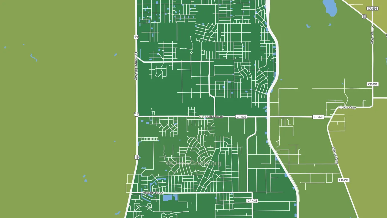 Royal Highlands, Brooksville, FL Map of Murder Rates