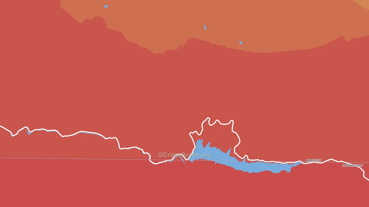 Ruedi, CO Map of Murder Rates