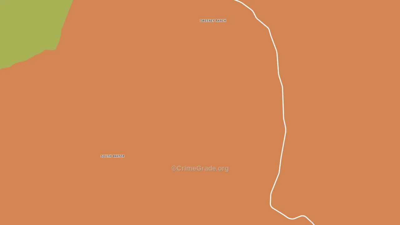 Sage, WY Map of Murder Rates