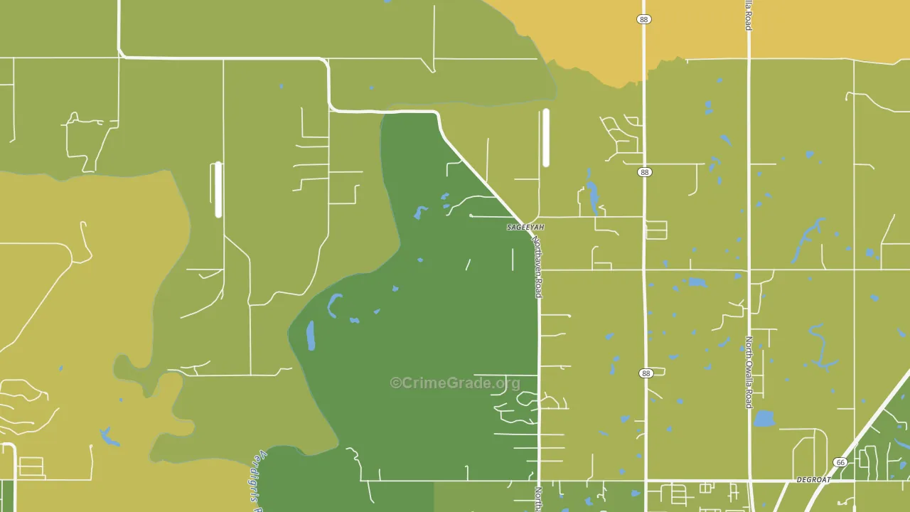 Sageeyah, OK Map of Murder Rates
