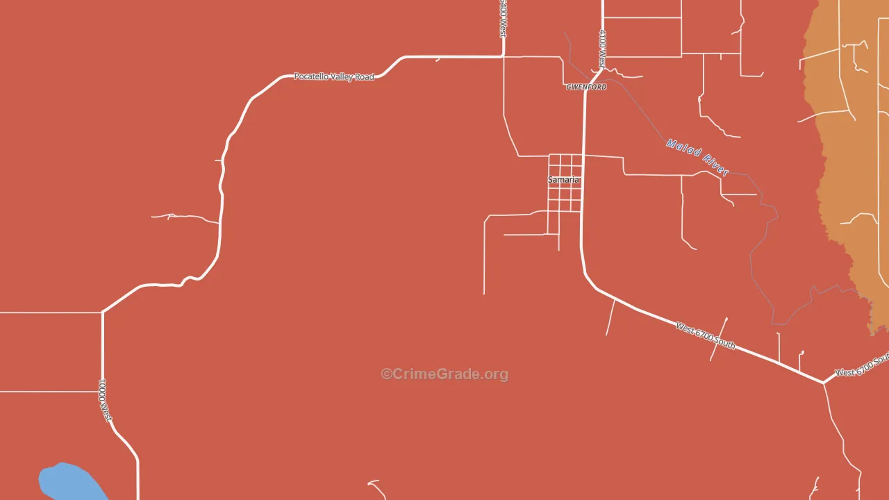 Samaria, ID Map of Murder Rates