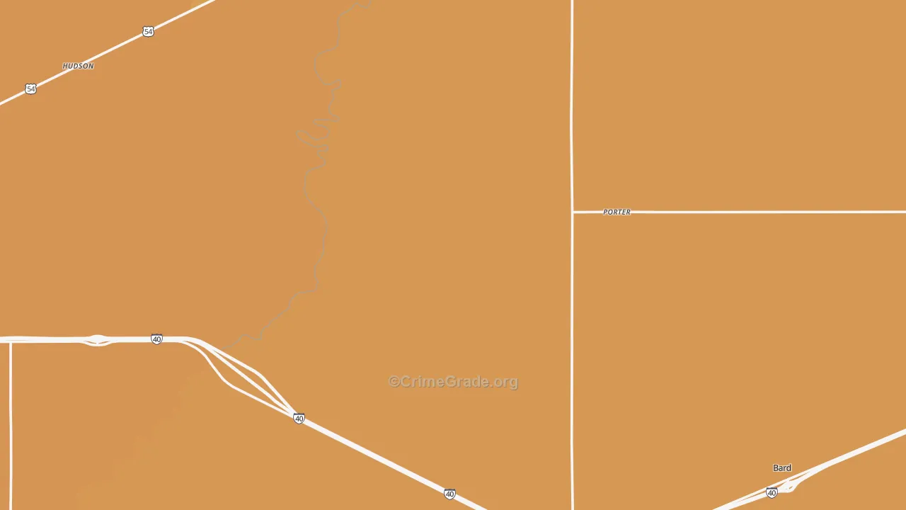 San Jon, NM Map of Murder Rates