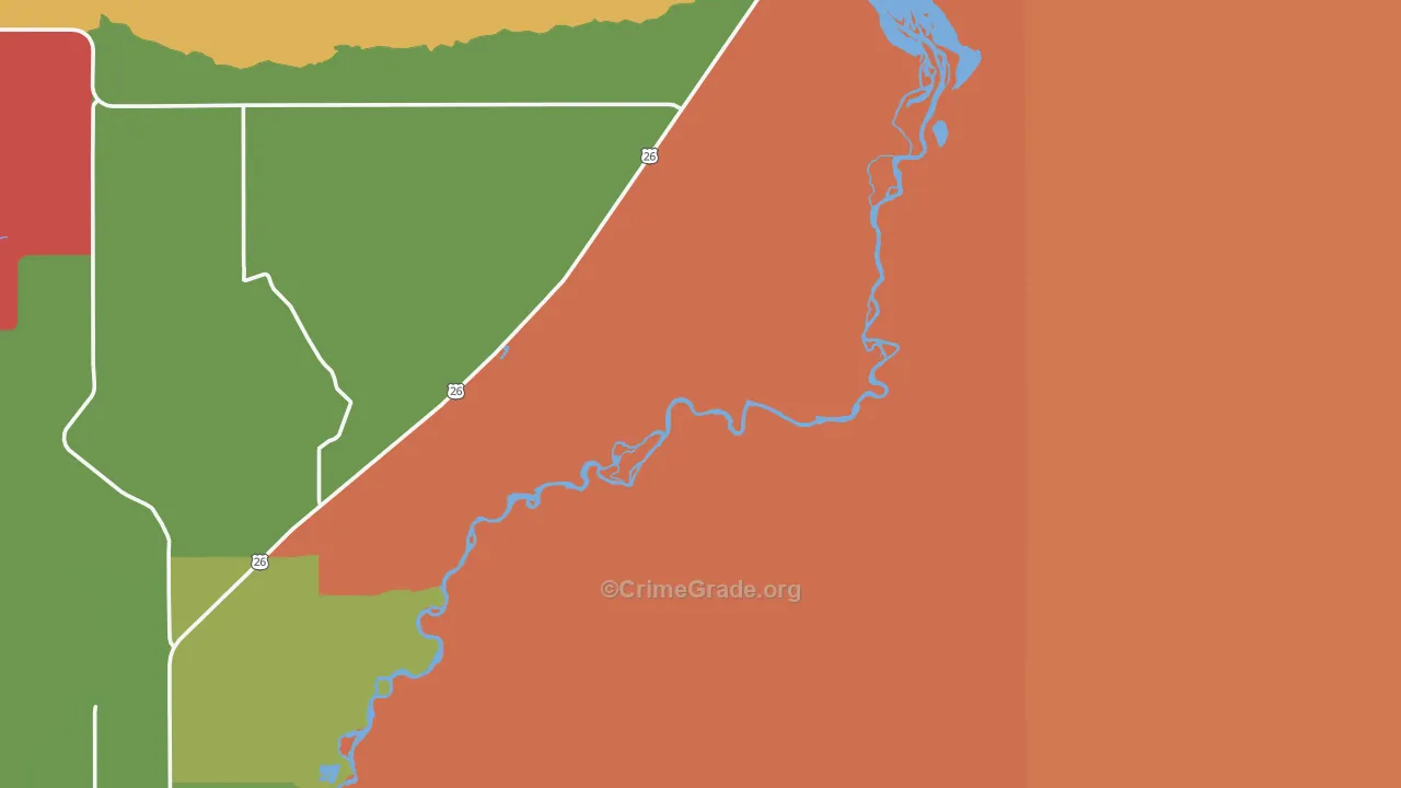 Sand Draw, WY Map of Murder Rates