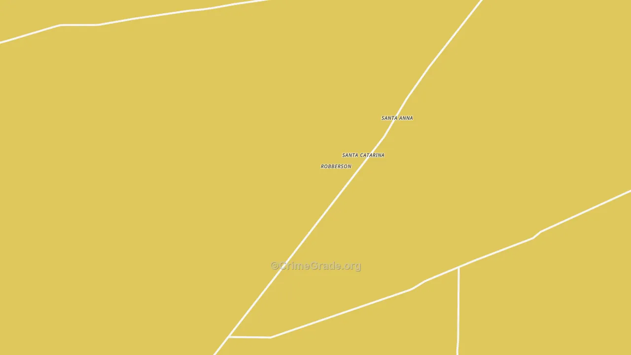 Santa Catarina, TX Map of Murder Rates