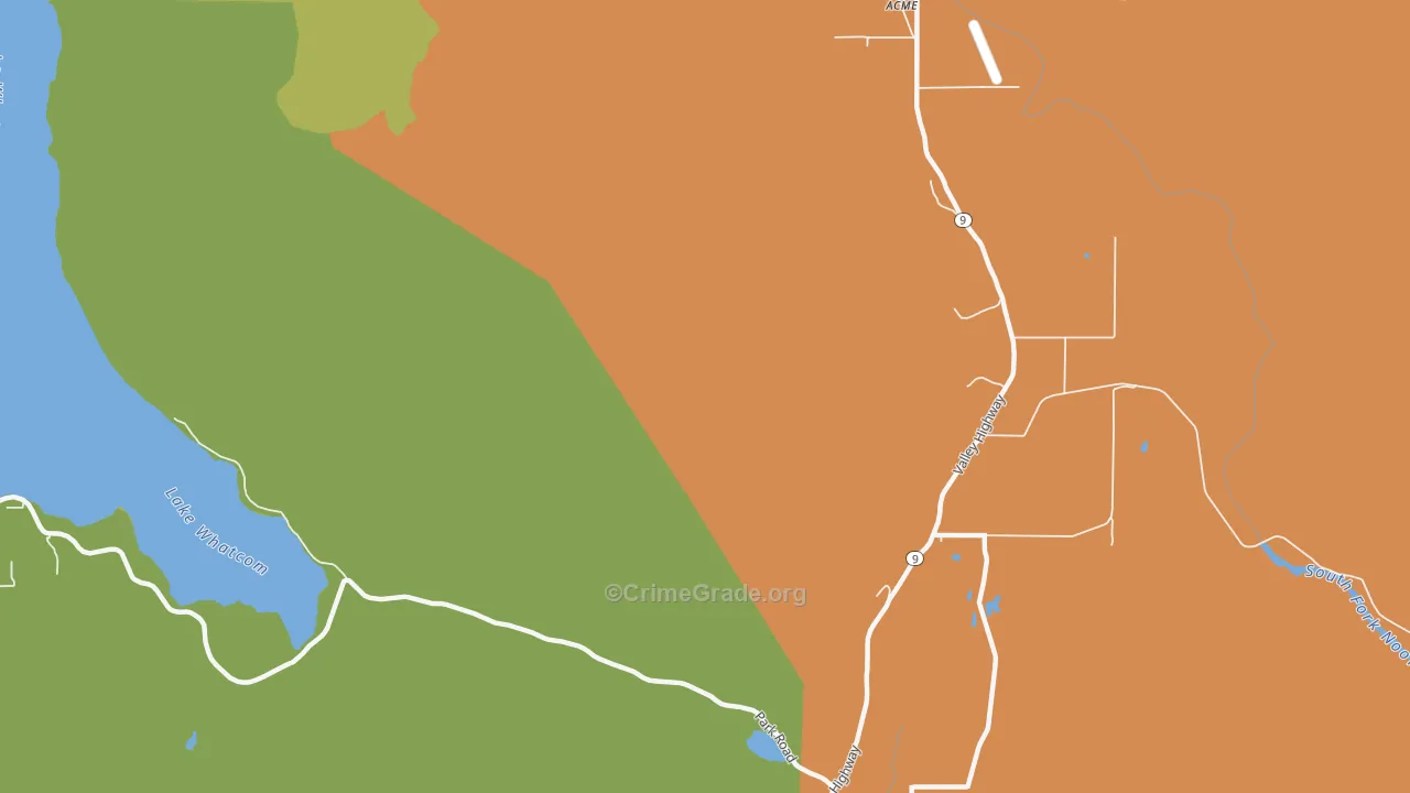 Saxon, WA Map of Murder Rates
