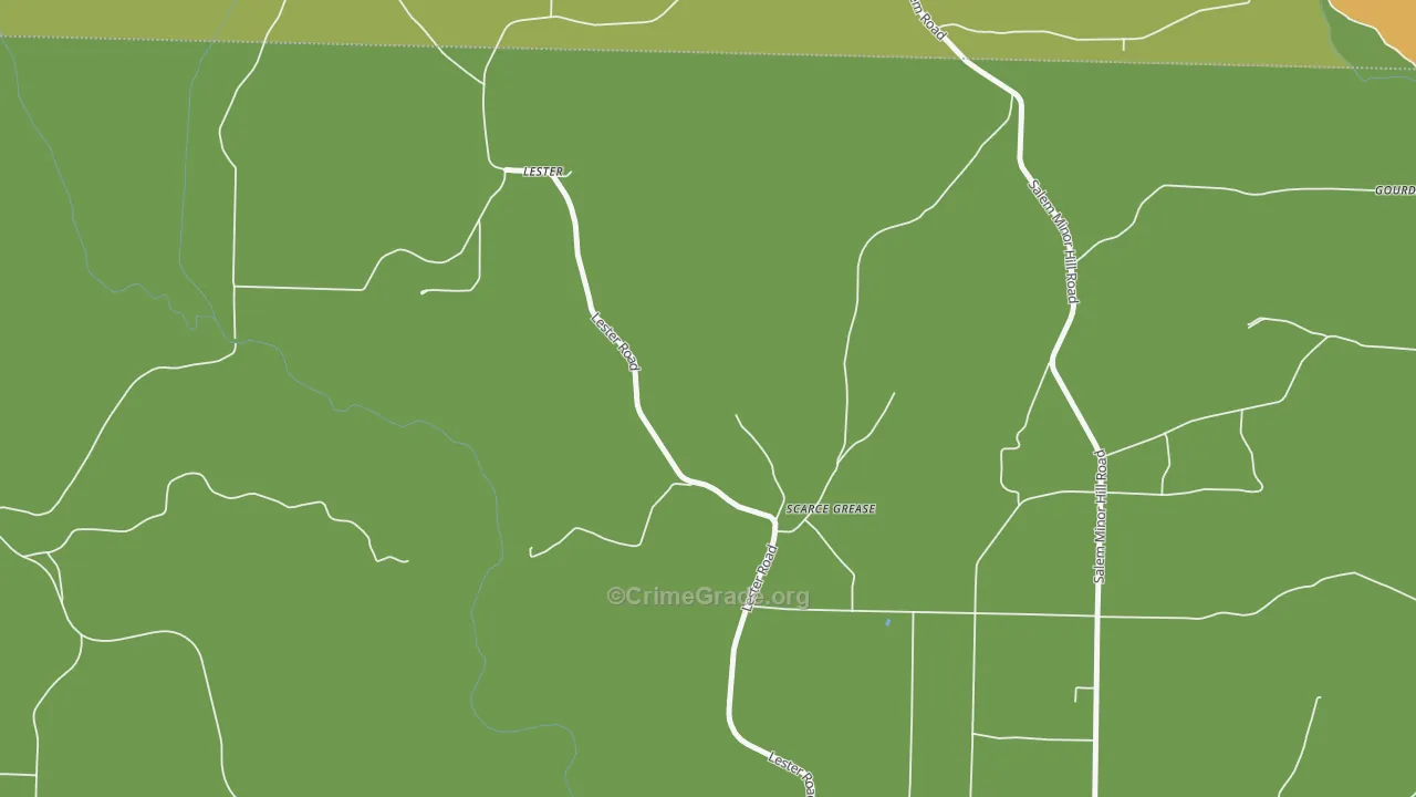 Scarce Grease, AL Map of Murder Rates