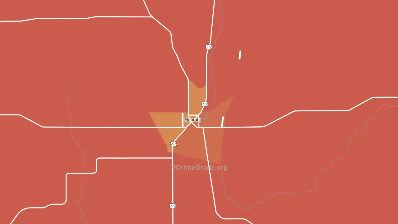 Schleicher County, TX Map of Murder Rates