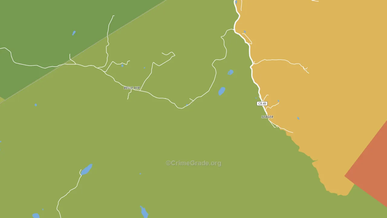 Seager, NY Map of Murder Rates