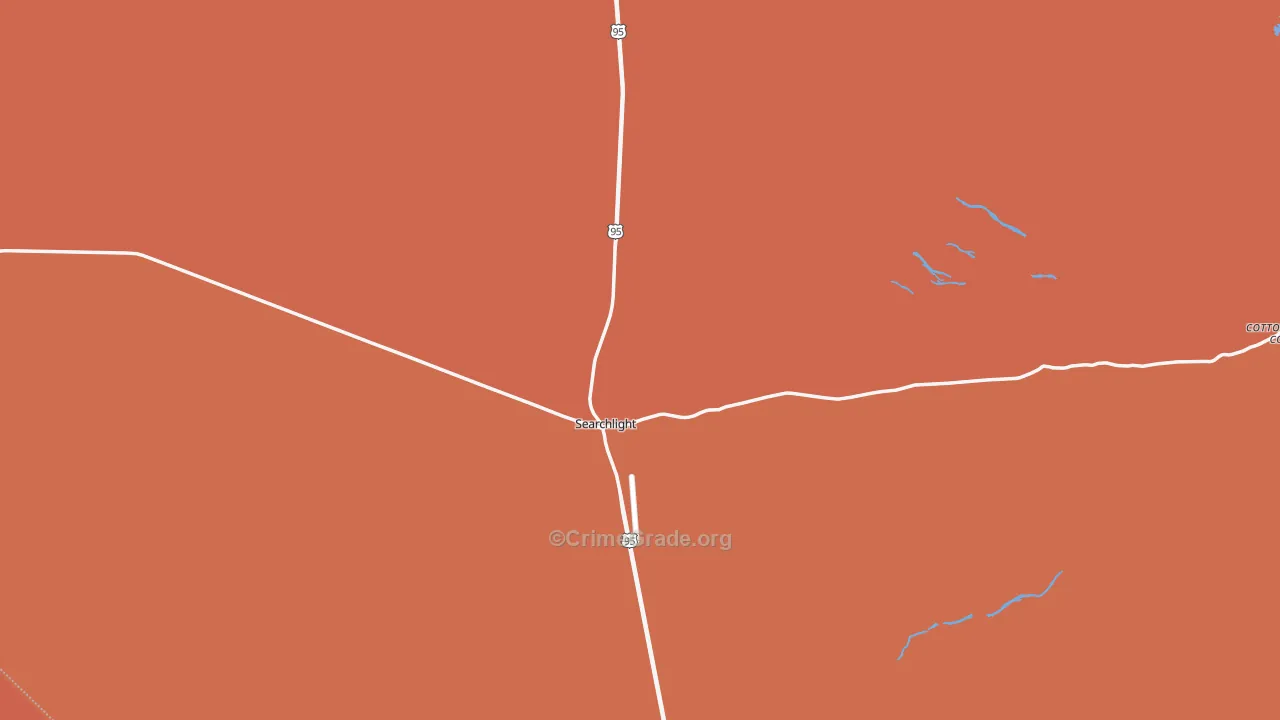 Searchlight, NV Map of Murder Rates