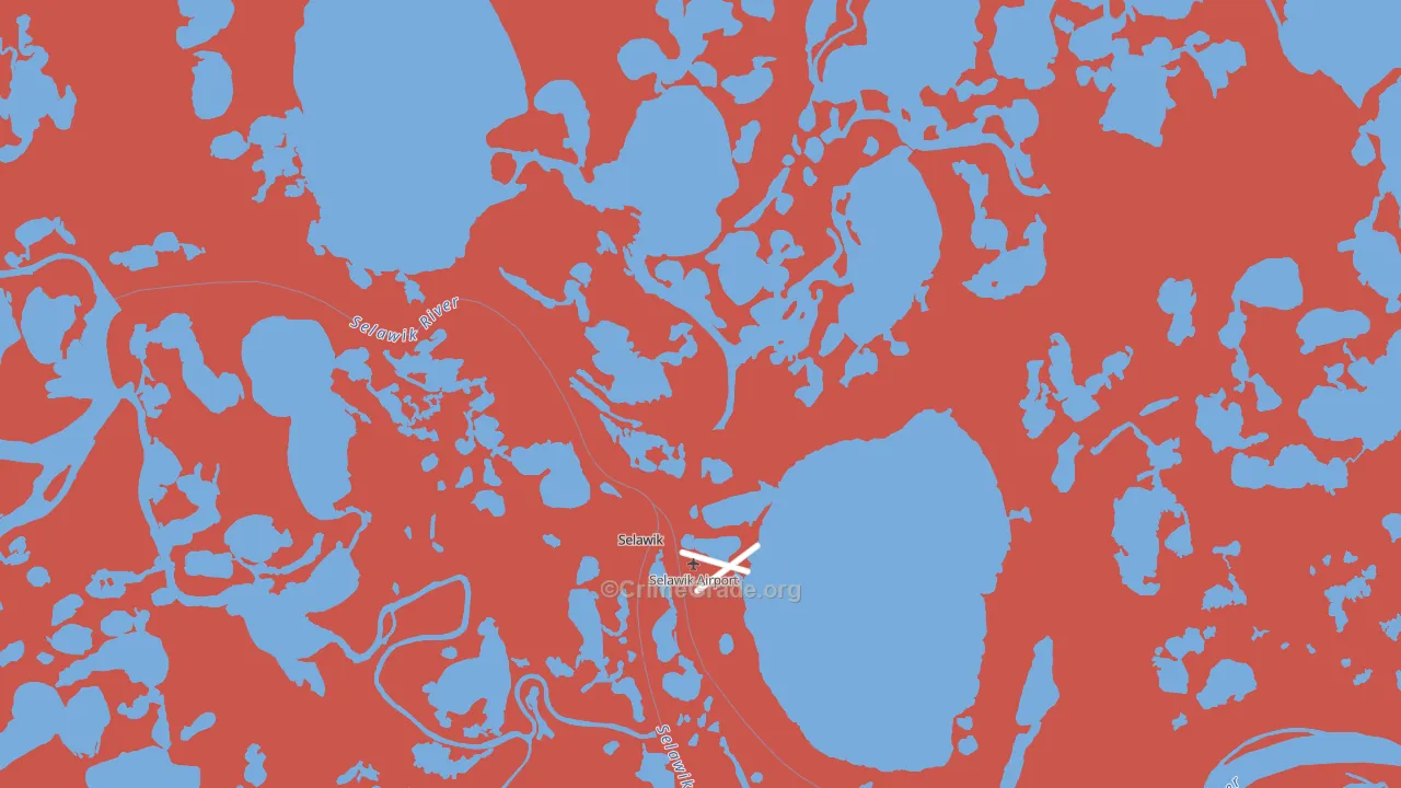 Selawik, AK Map of Murder Rates