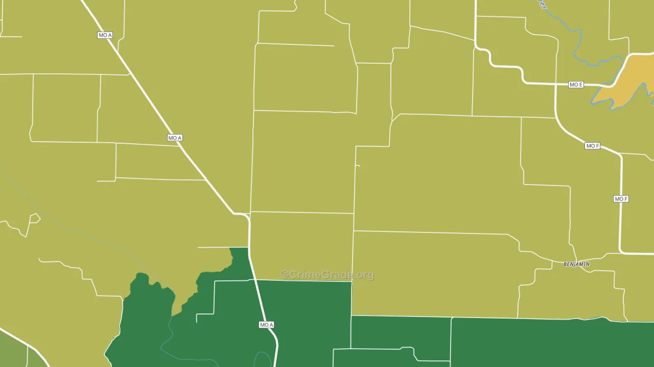 Sellers, MO Map of Murder Rates