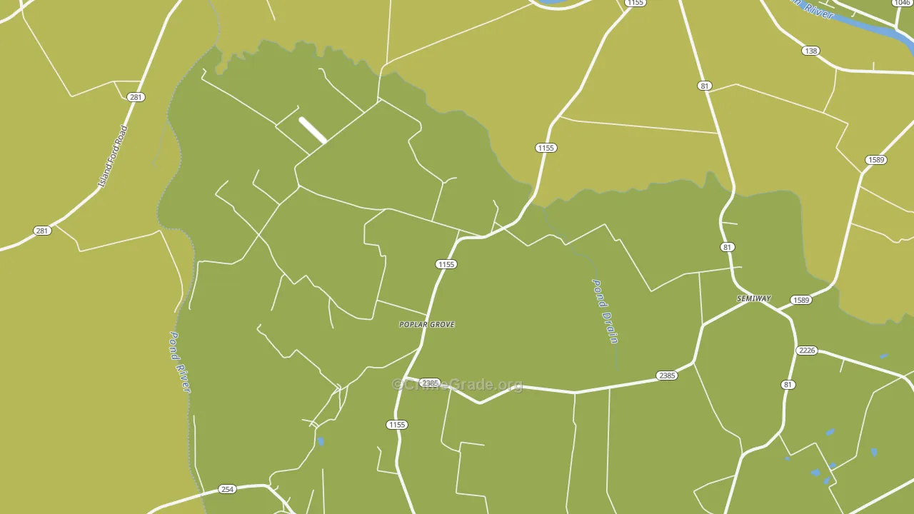 Semiway, KY Map of Murder Rates