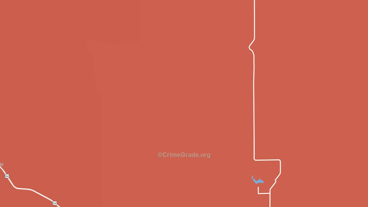 Seneca, NM Map of Murder Rates
