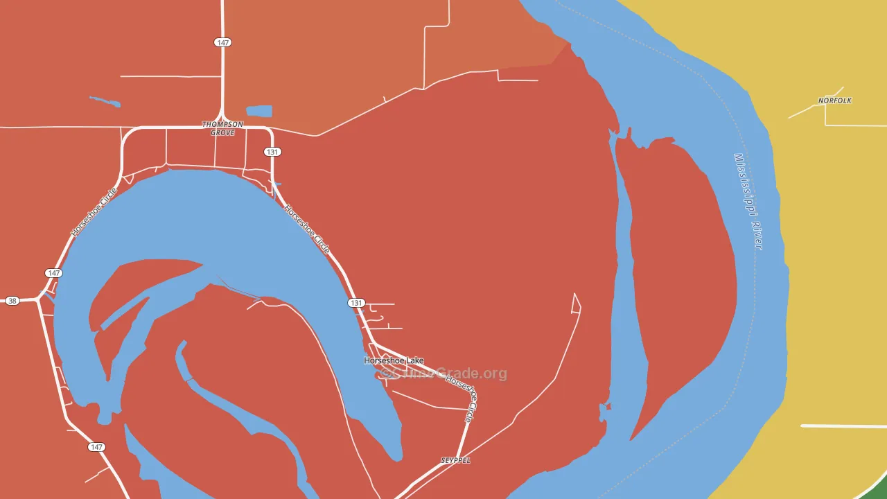 Seyppel, AR Map of Murder Rates