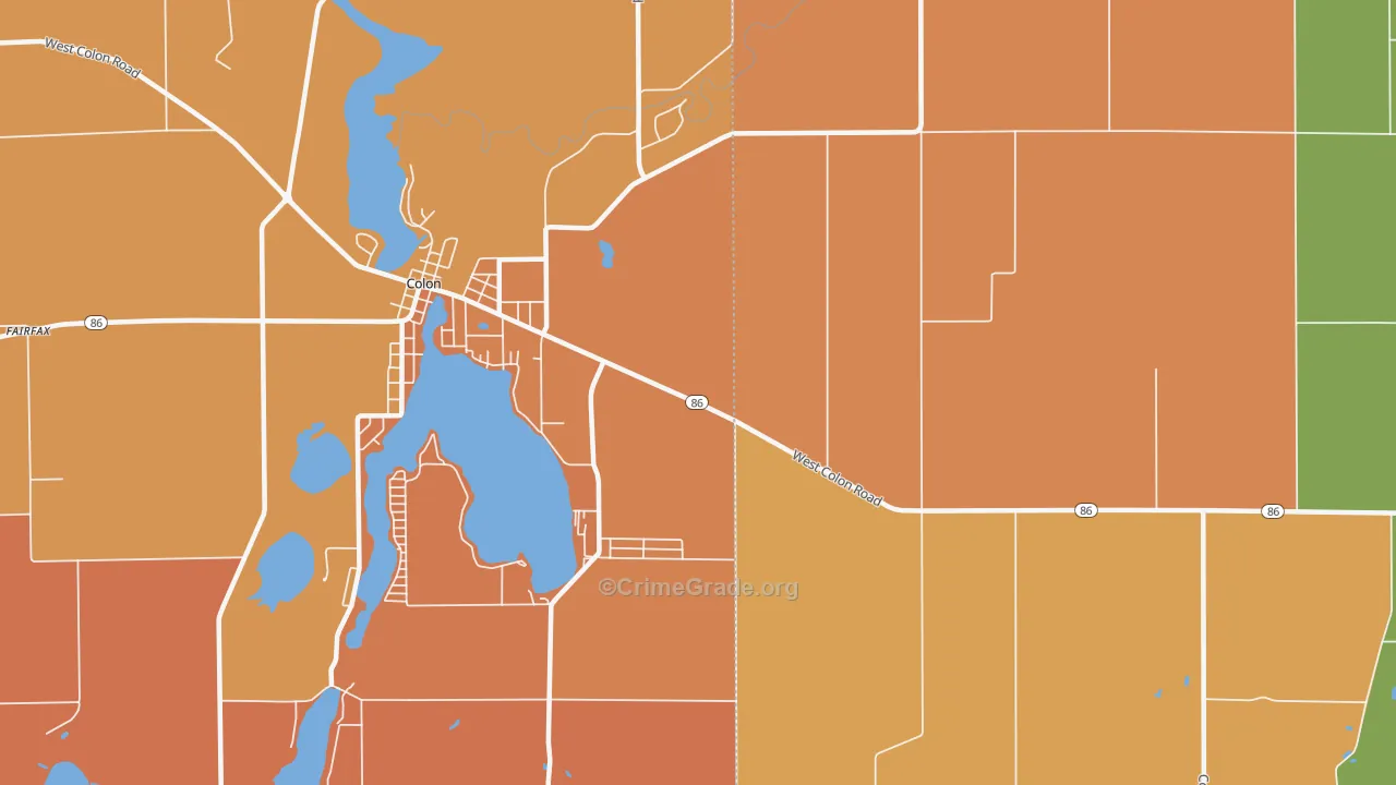 Shorecrest, MI Map of Murder Rates