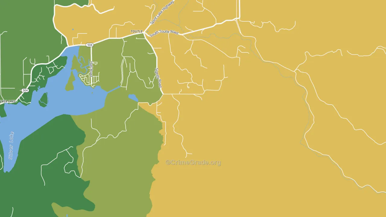 Sightly, WA Map of Murder Rates