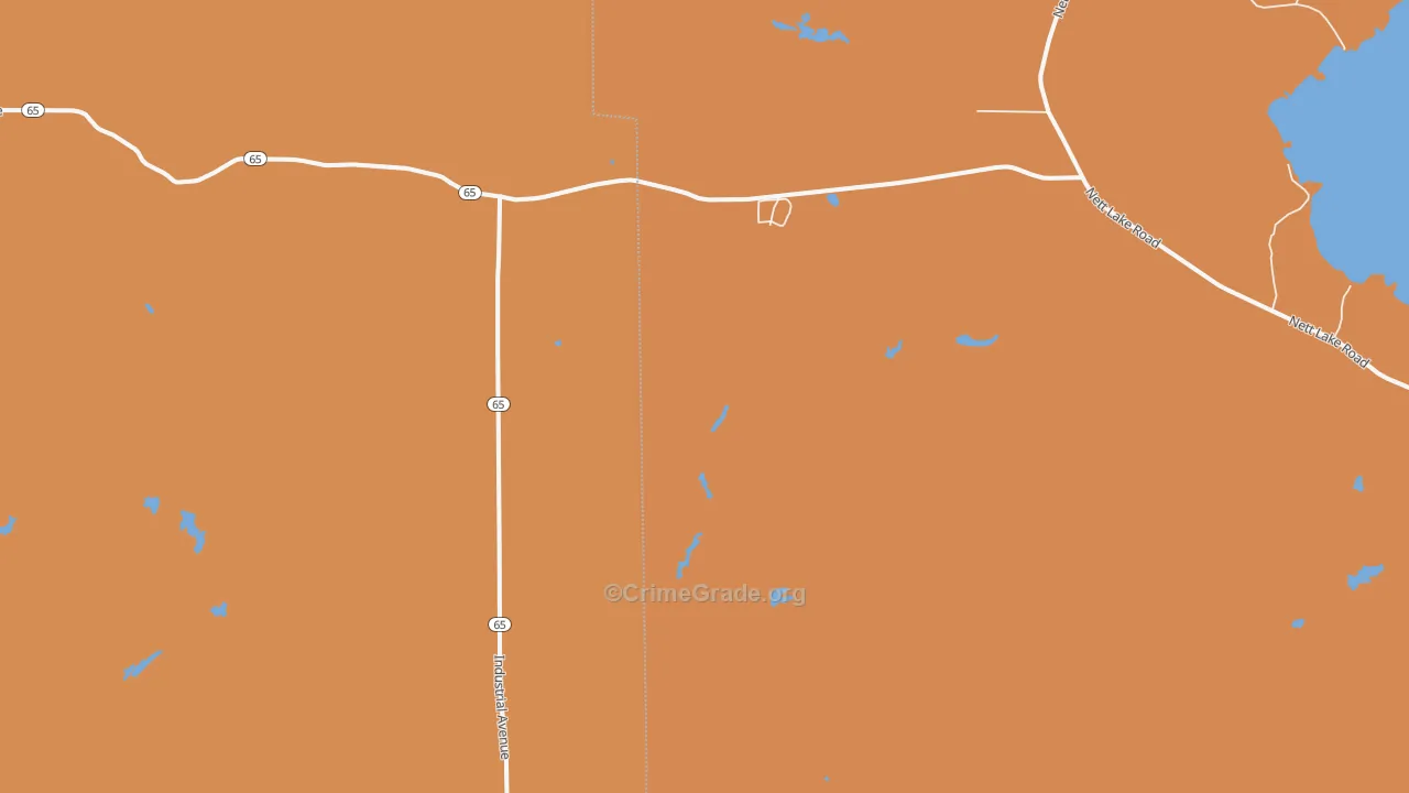 Silverdale, MN Map of Murder Rates