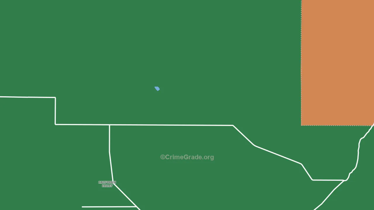Simmler, CA Map of Murder Rates