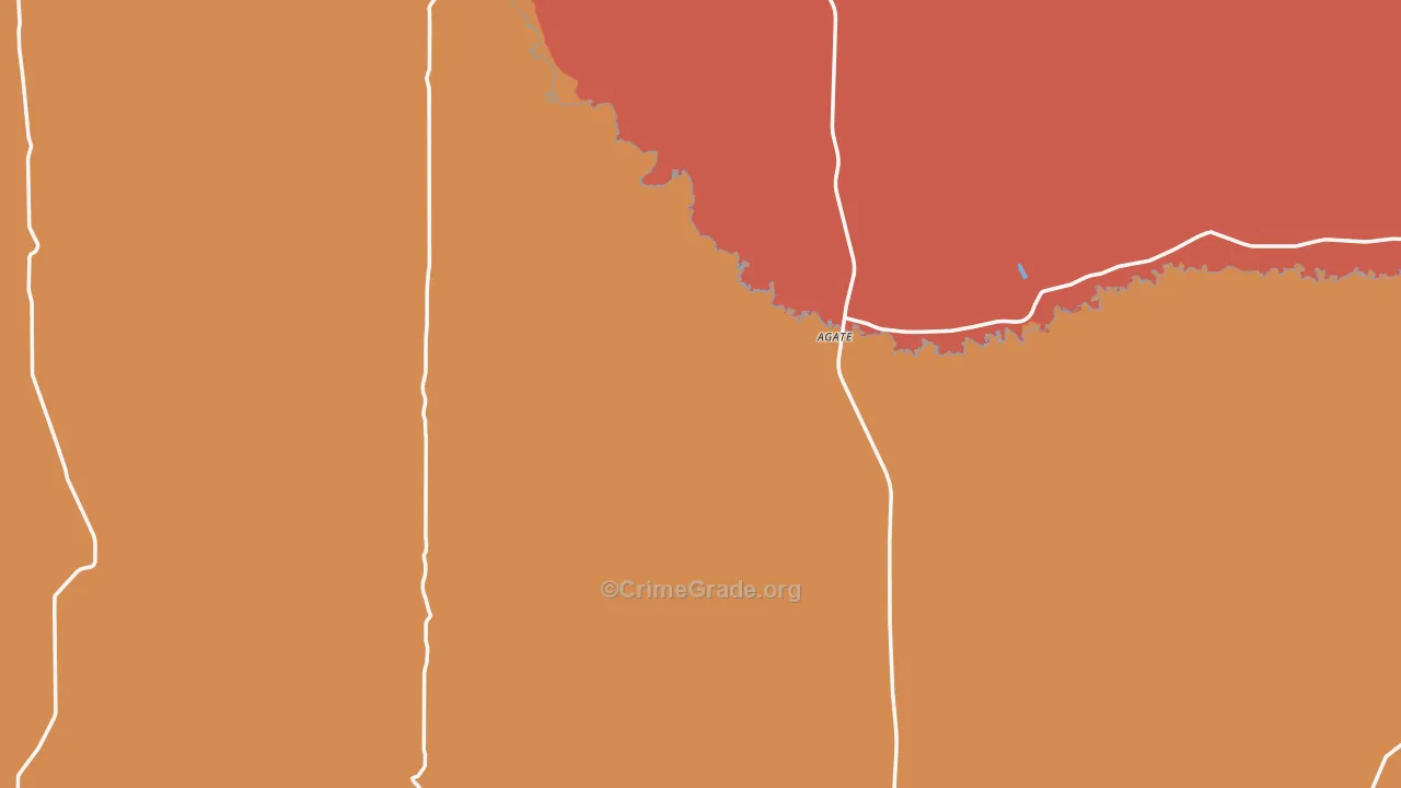 Sioux County, NE Map of Murder Rates