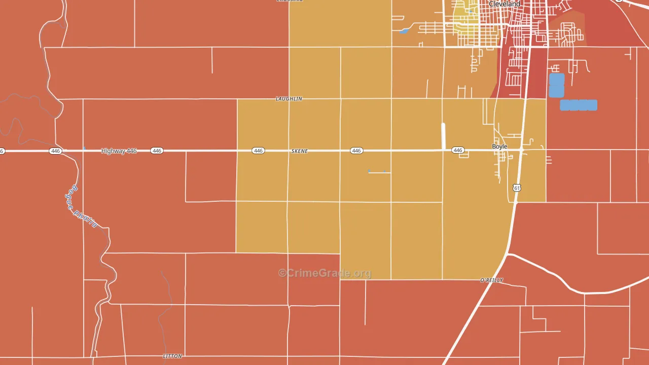 Skene, MS Map of Murder Rates