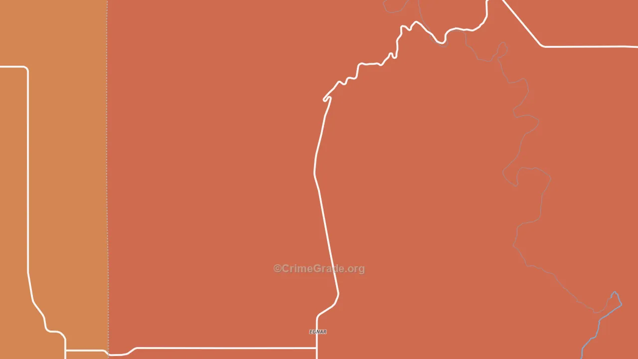 Slick Rock, CO Map of Murder Rates