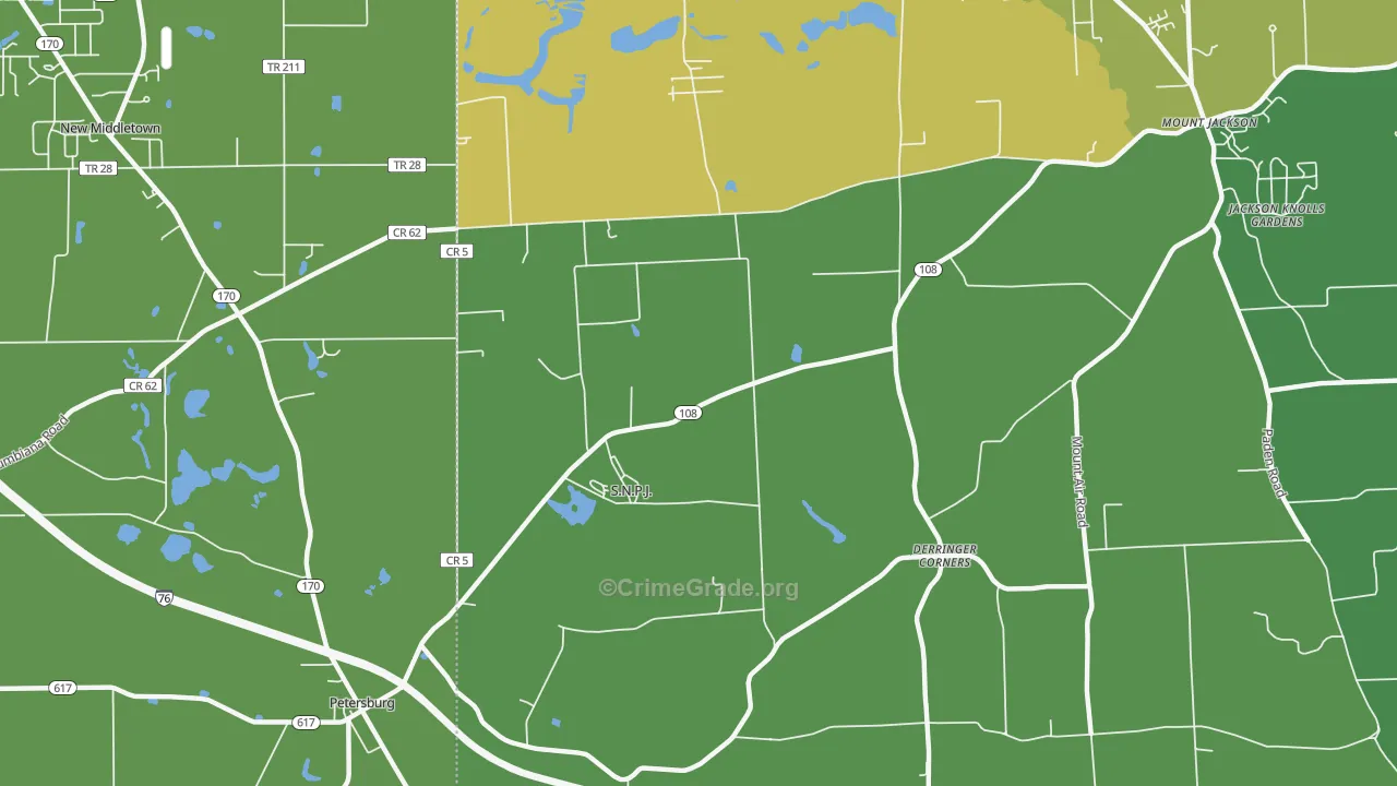 S.N.P.J., PA Map of Murder Rates