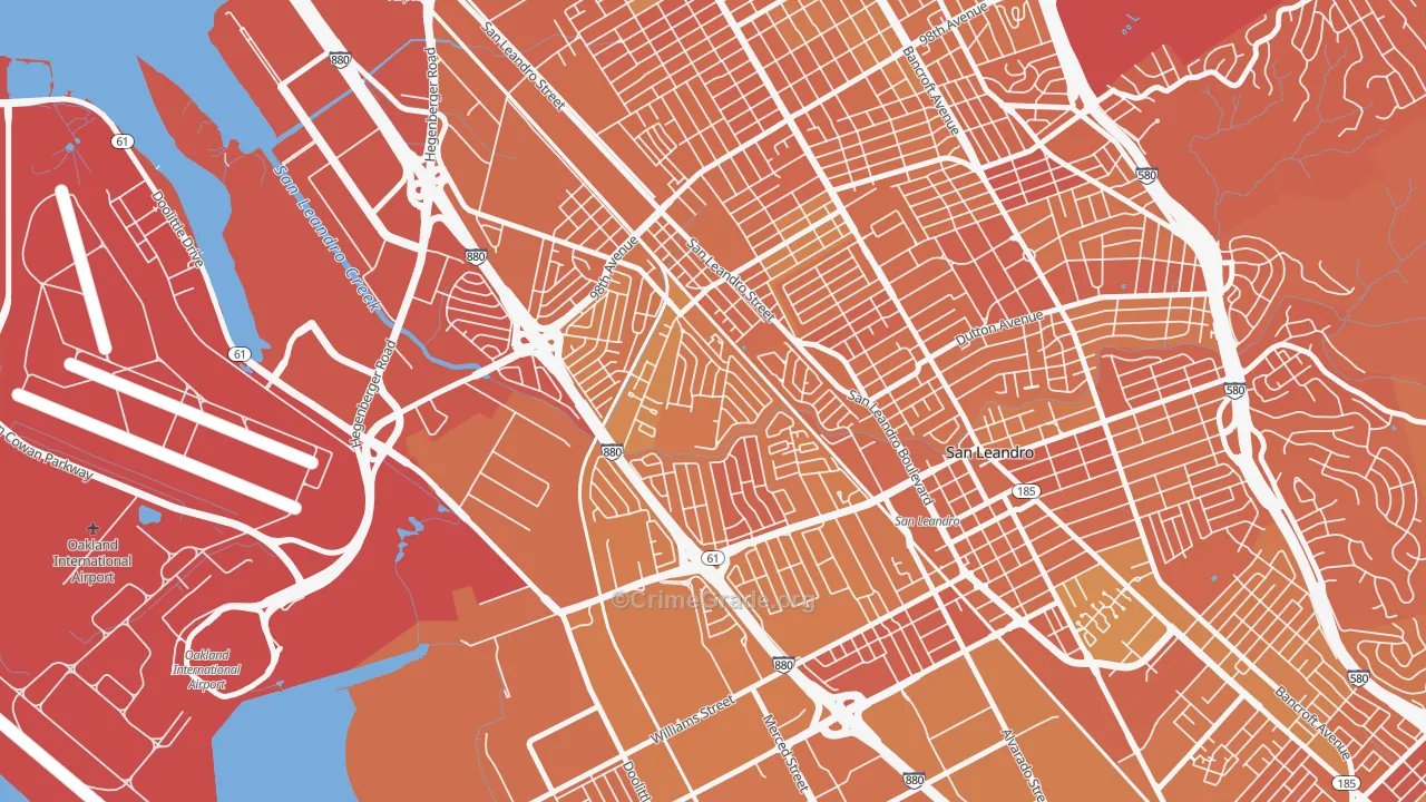 Sobrante Park, Oakland, CA Map of Murder Rates