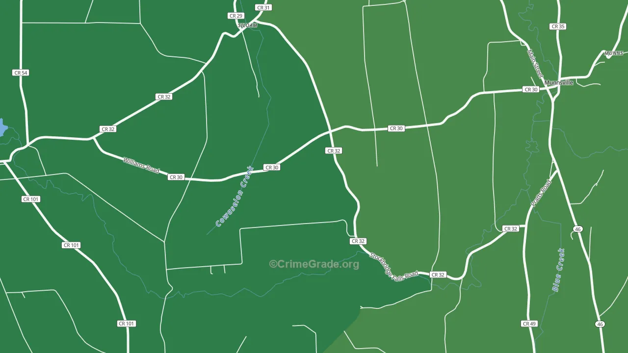 Solsville, NY Map of Murder Rates