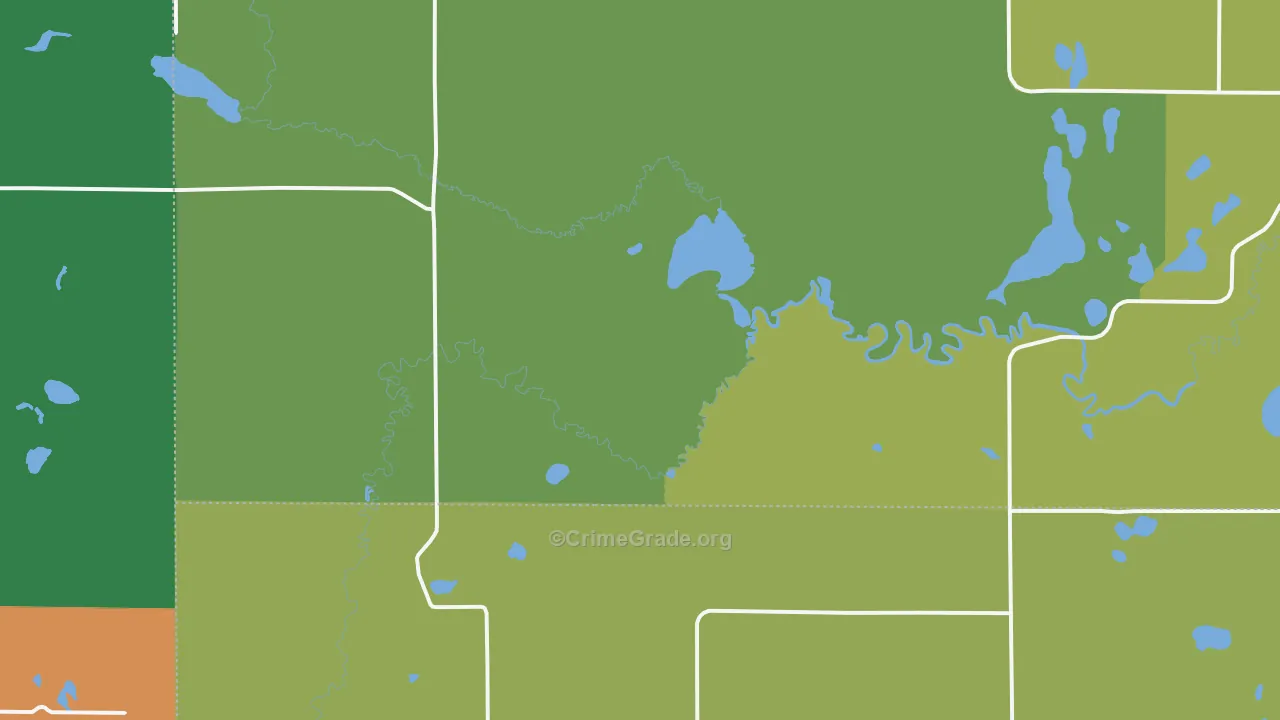Solway, MN Map of Murder Rates