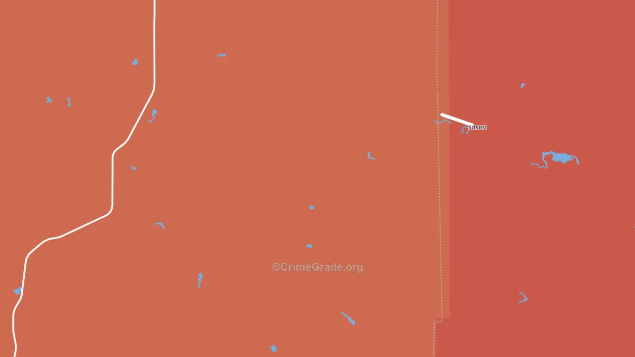 Sorum, SD Map of Murder Rates